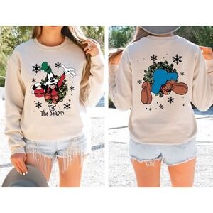 Goofy Disney Sweatshirt 2 Sided